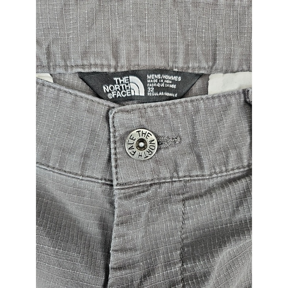 The North Face Rip Stop Chino Pants Men's 32x30 Gray Hiking Outdoor Classic - Picture 3 of 8